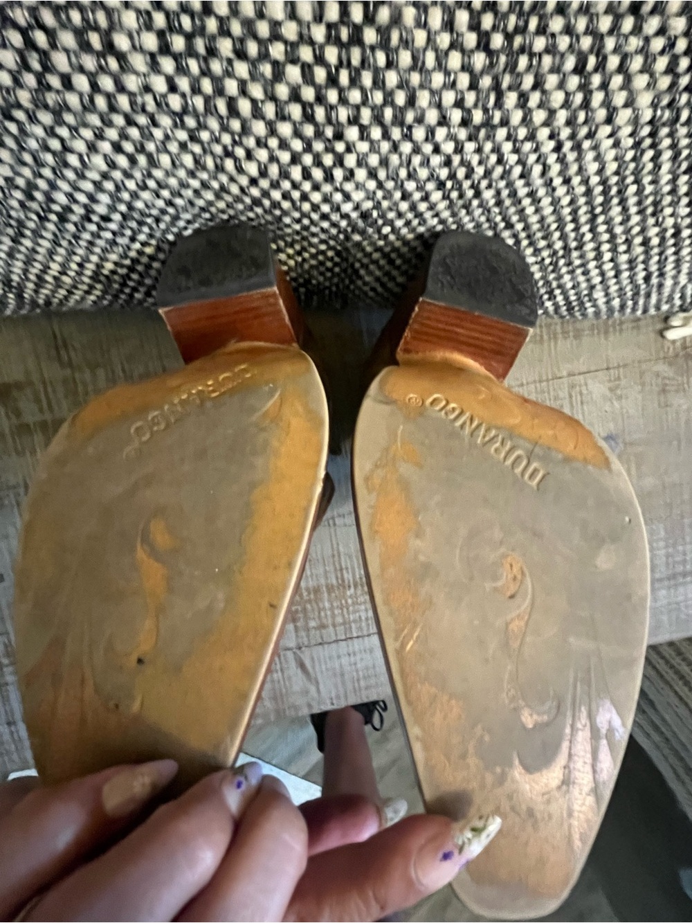 Brown Western Cutout Ankle Boots - Women - Picture 4 of 10